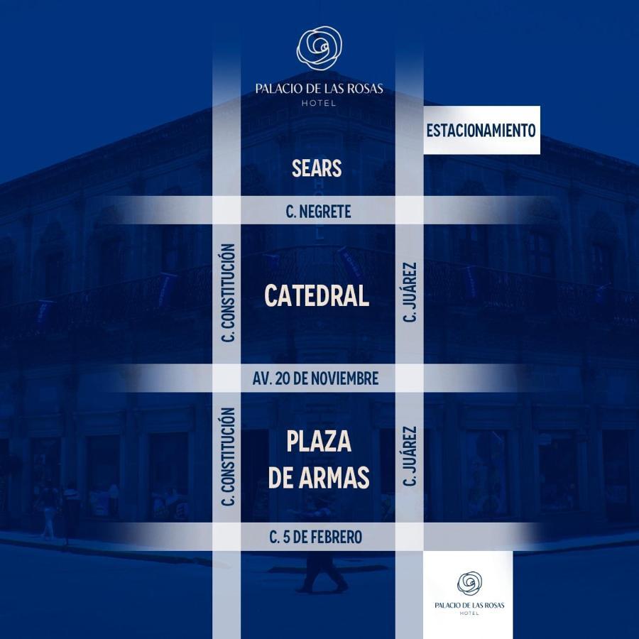 Palacio De Las Rosas Durango Exterior photo